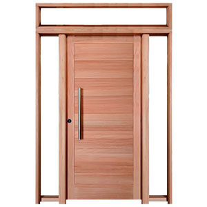 puerta en madera maciza, para exterior en mendoza. Productos a medida y estándar. Aberturas aconcagua